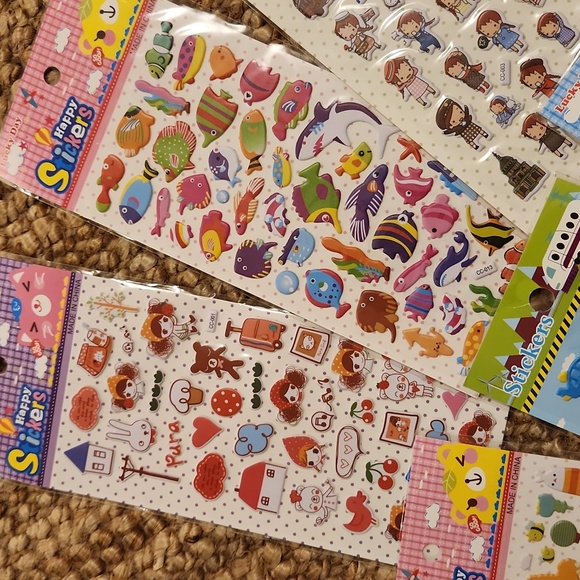 *** 3D Sticker Packs - $2/pack - Picture 2 of 8